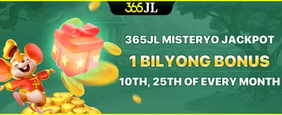 Misteryo Jackpot Monthly Bash promotion banner